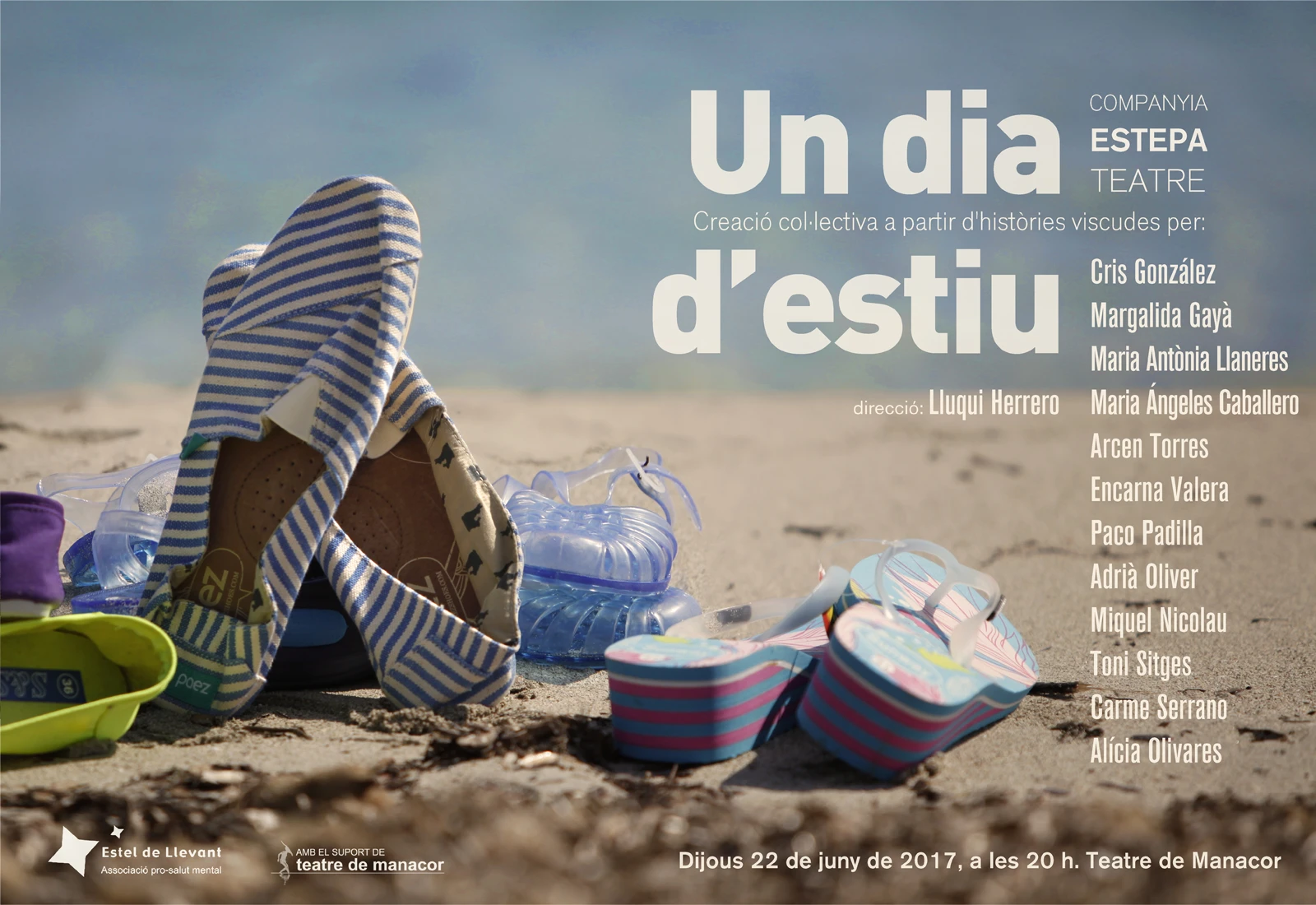 La companyia Estepa Teatre estrena a Barcelona i Manacor “Un dia d’estiu”