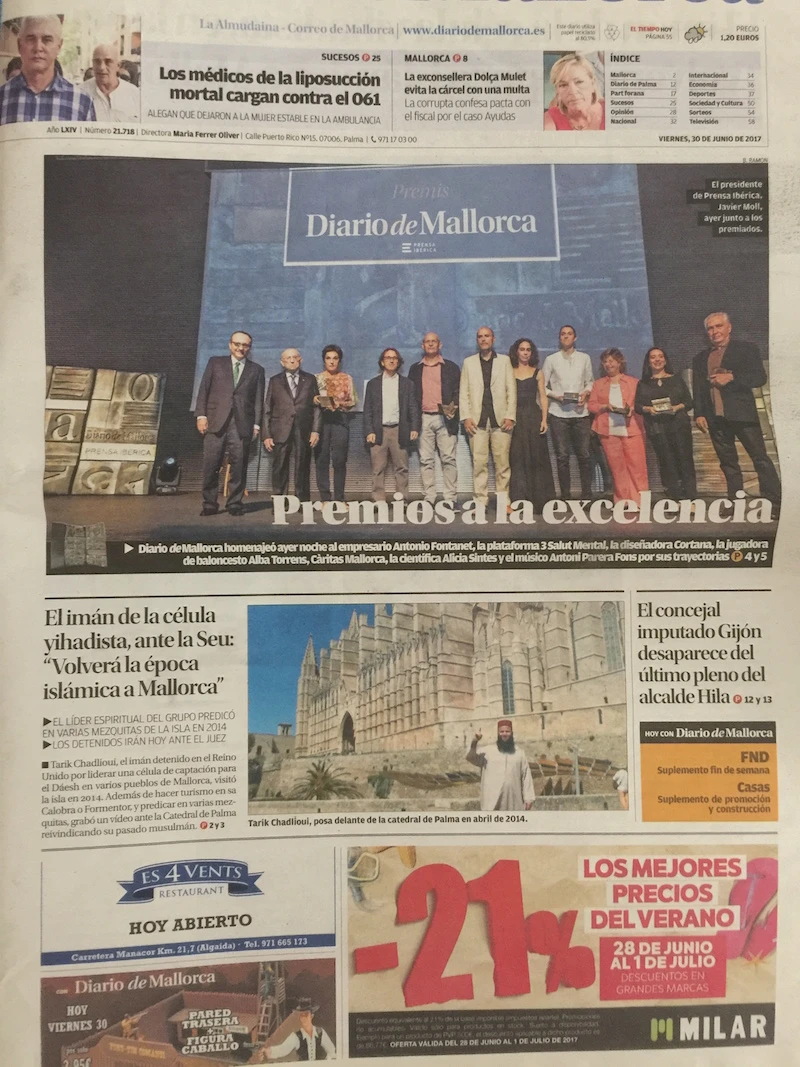 3 Salut Mental, premi Diario de Mallorca 2017