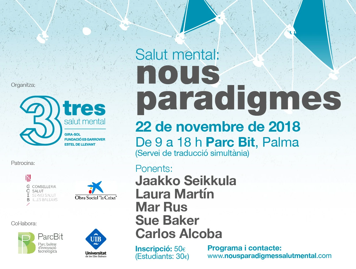 El 22 de novembre: Salut mental, nous paradigmes