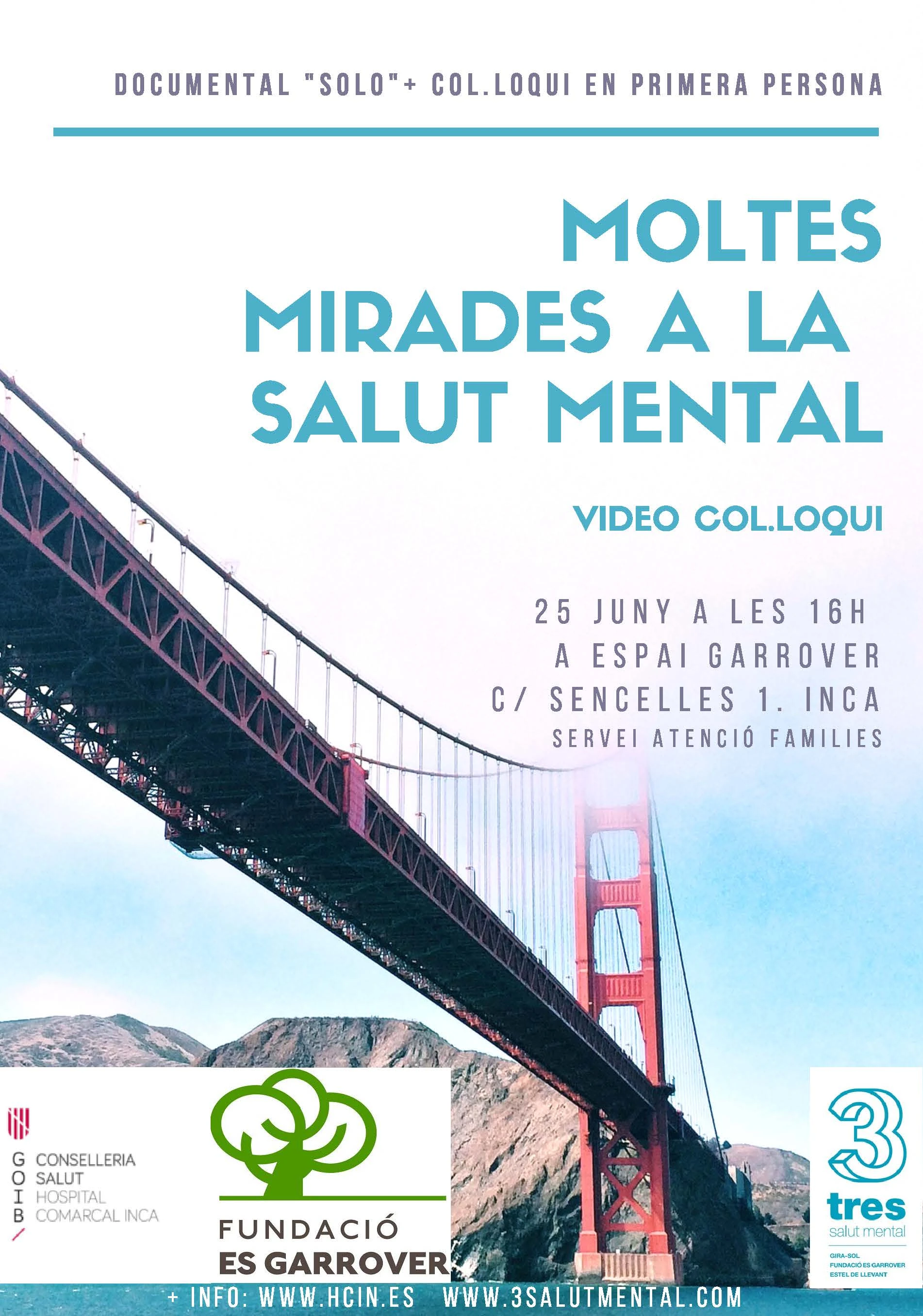 Vídeo col·loqui a l'Espai Garrover: famílies i salut mental