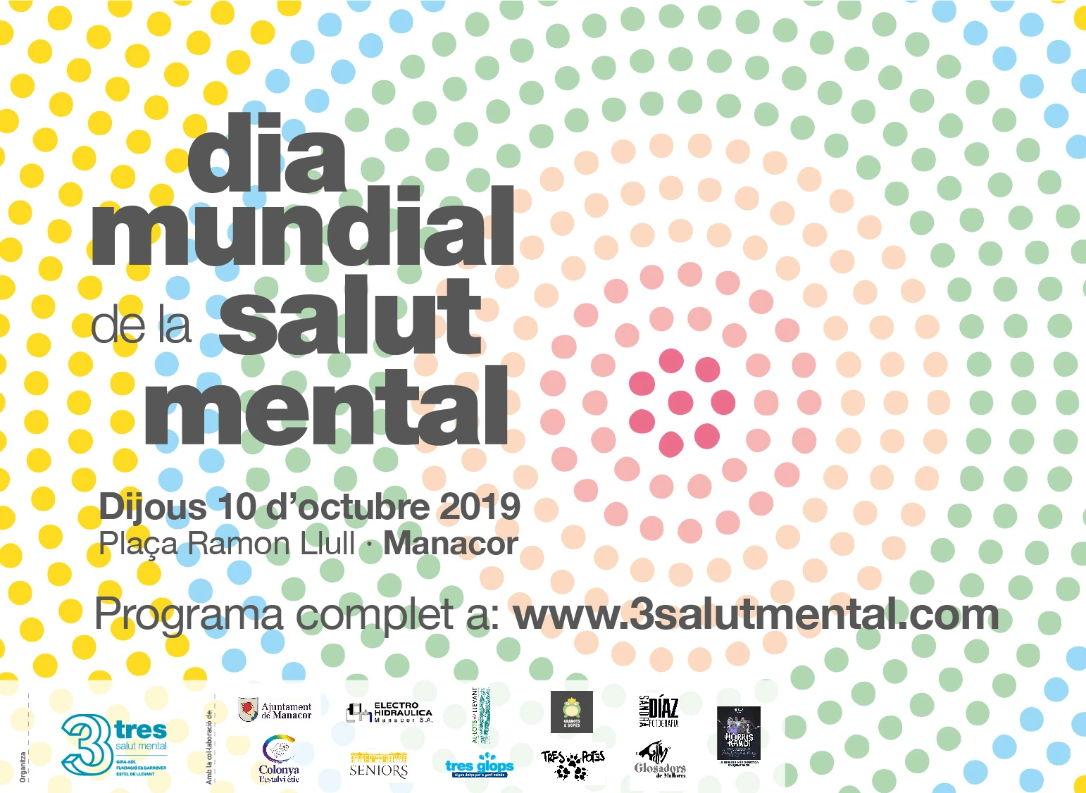 10 d'octubre: Celebram el Dia Mundial de la Salut Mental a Manacor