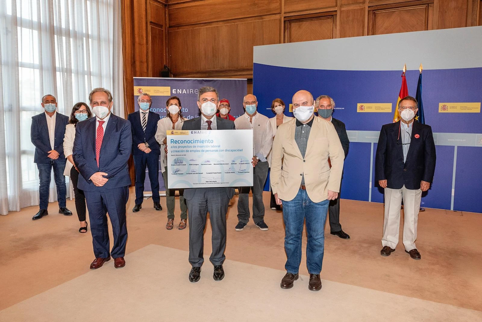 ​ENAIRE subvenciona amb més de 73.000 euros a Estel de Llevant pel seu treball d'inserció laboral
