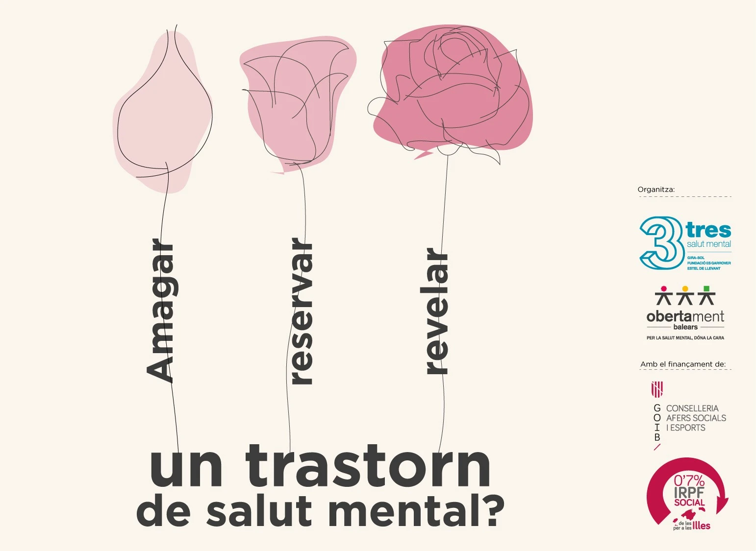 Taller telemático Illes Balears: ¿Esconder, reservar o revelar un trastorno mental?