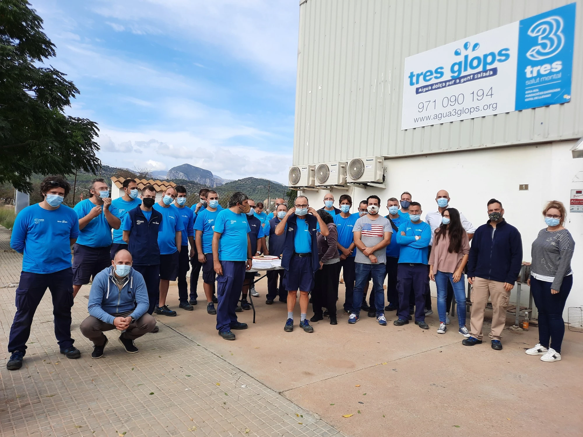 ​Tres Glops, Premio Solidario Once Illes Balears 2021 en la categoría de Empresa