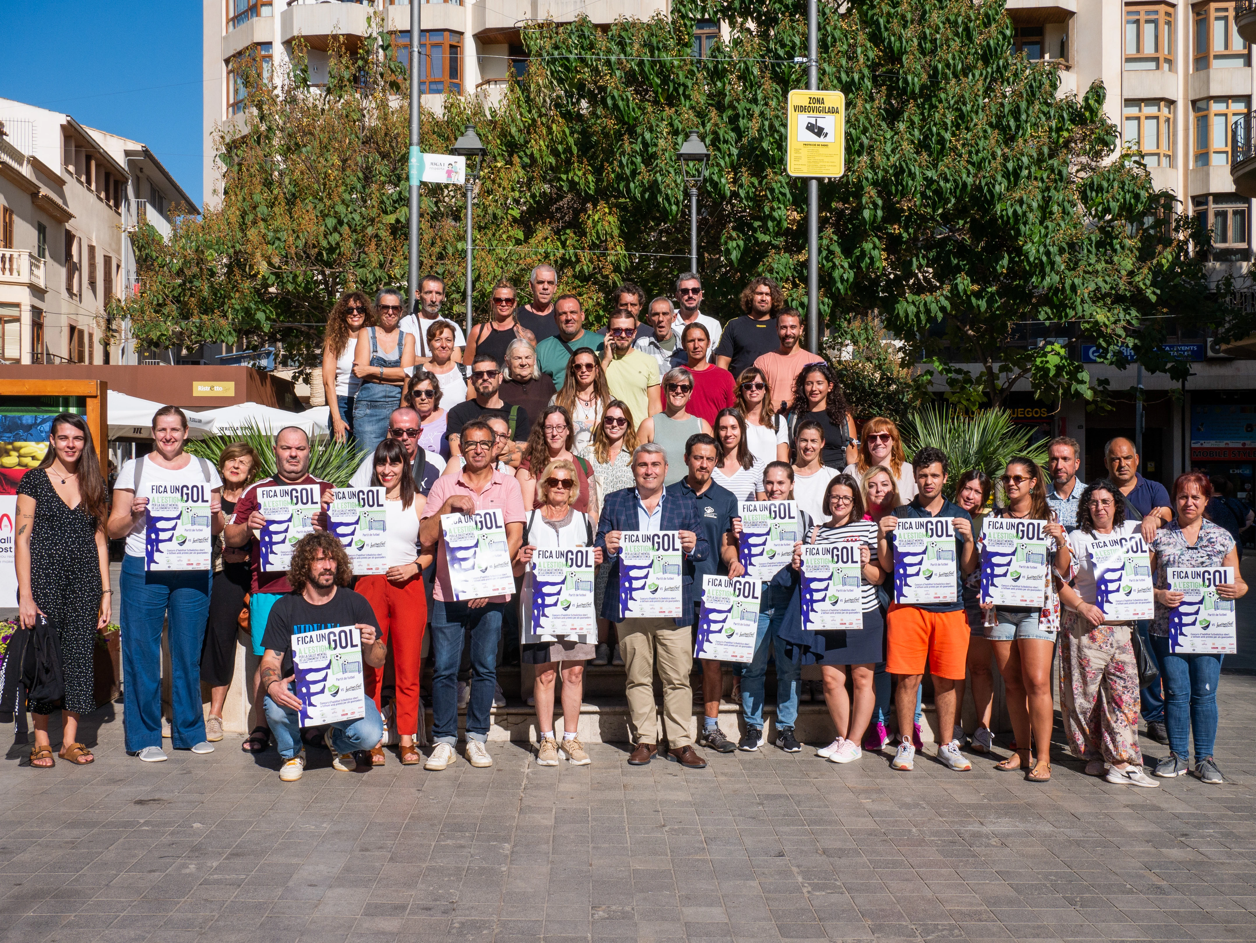 Per la salut mental de la comunitat d’Inca «Fica un gol a l’estigma»