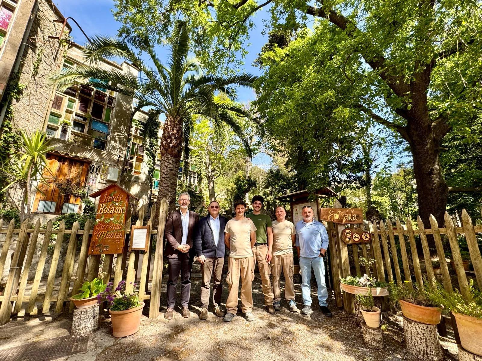 ​Estel de Llevant recupera el safareig i millora el jardí botànic de Lluc amb el suport de Fundació "la Caixa" a través de CaixaBank