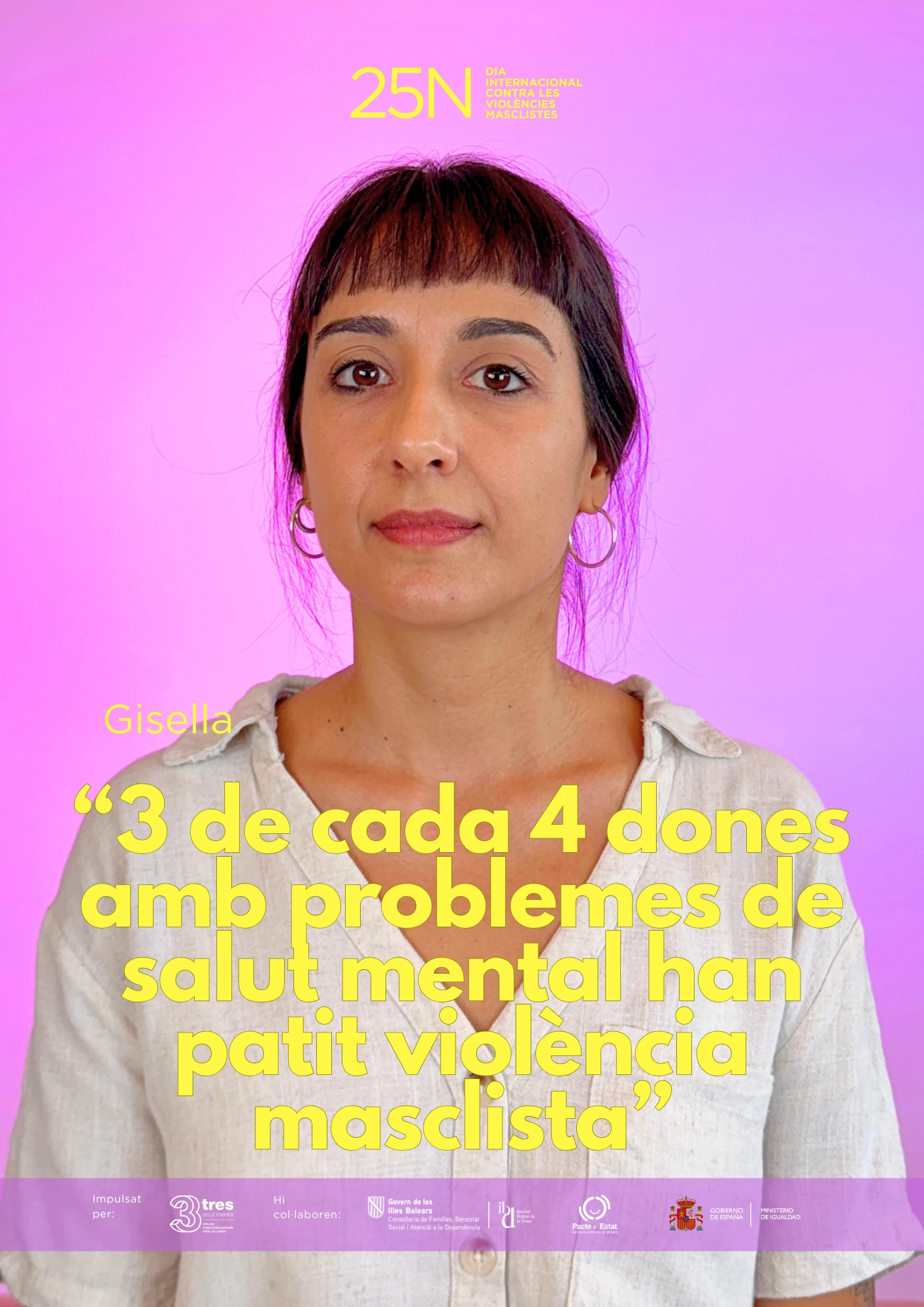 3 Salut Mental visibilitza l’impacte de la violència masclista en la salut mental amb la campanya “25 dones, 25 missatges, una lluita compartida”