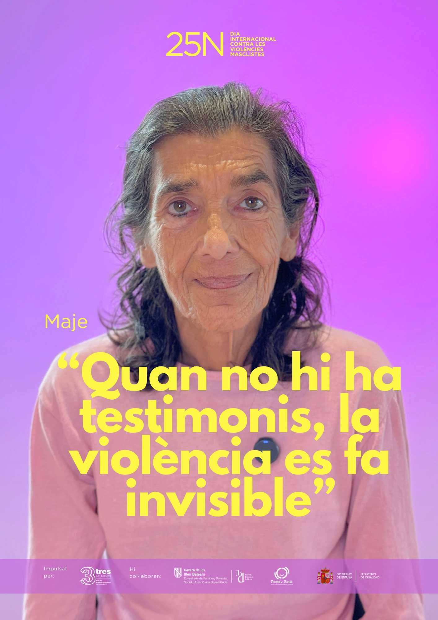 3 Salut Mental visibilitza l’impacte de la violència masclista en la salut mental amb la campanya “25 dones, 25 missatges, una lluita compartida”
