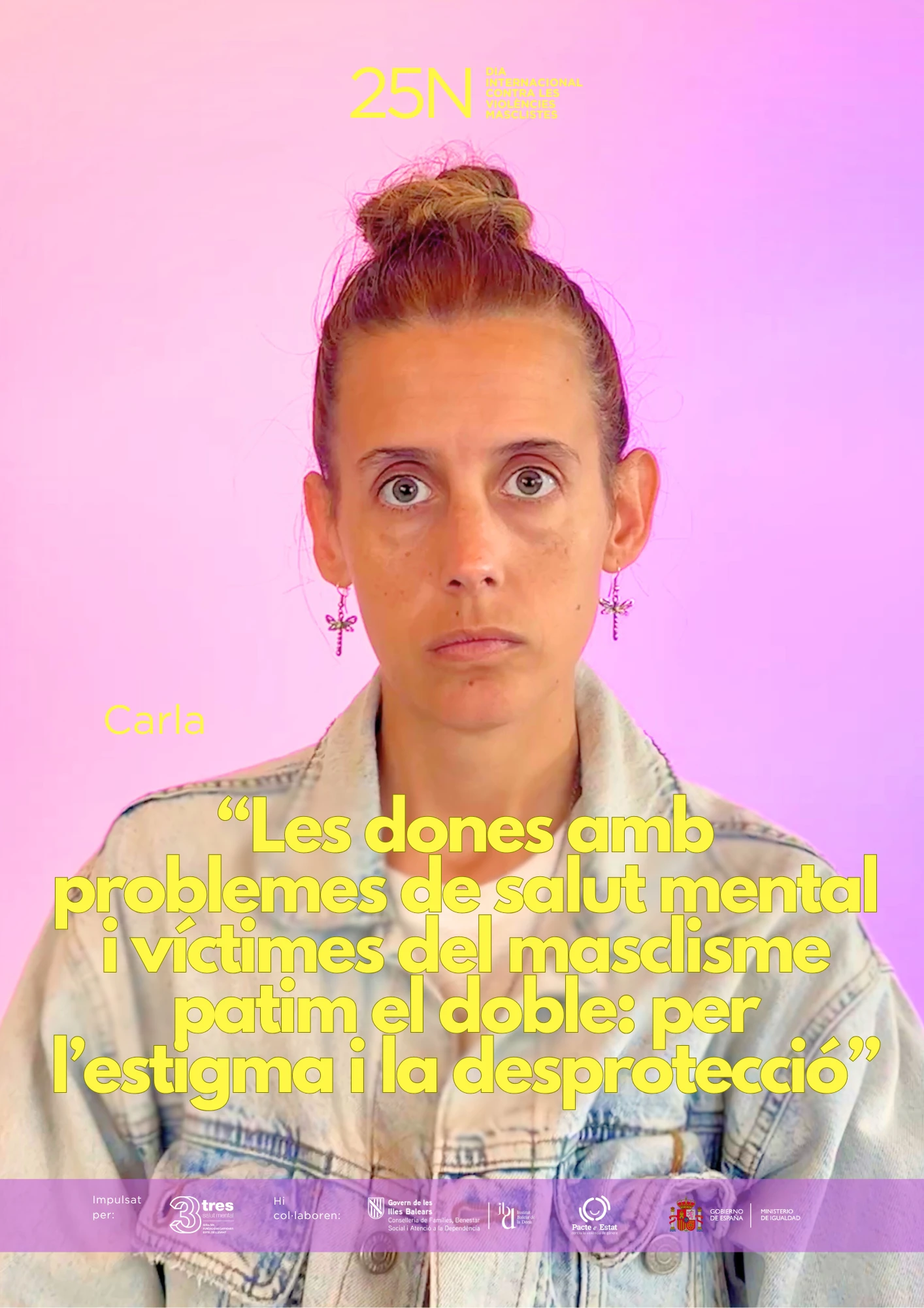 3 Salut Mental visibilitza l’impacte de la violència masclista en la salut mental amb la campanya “25 dones, 25 missatges, una lluita compartida”