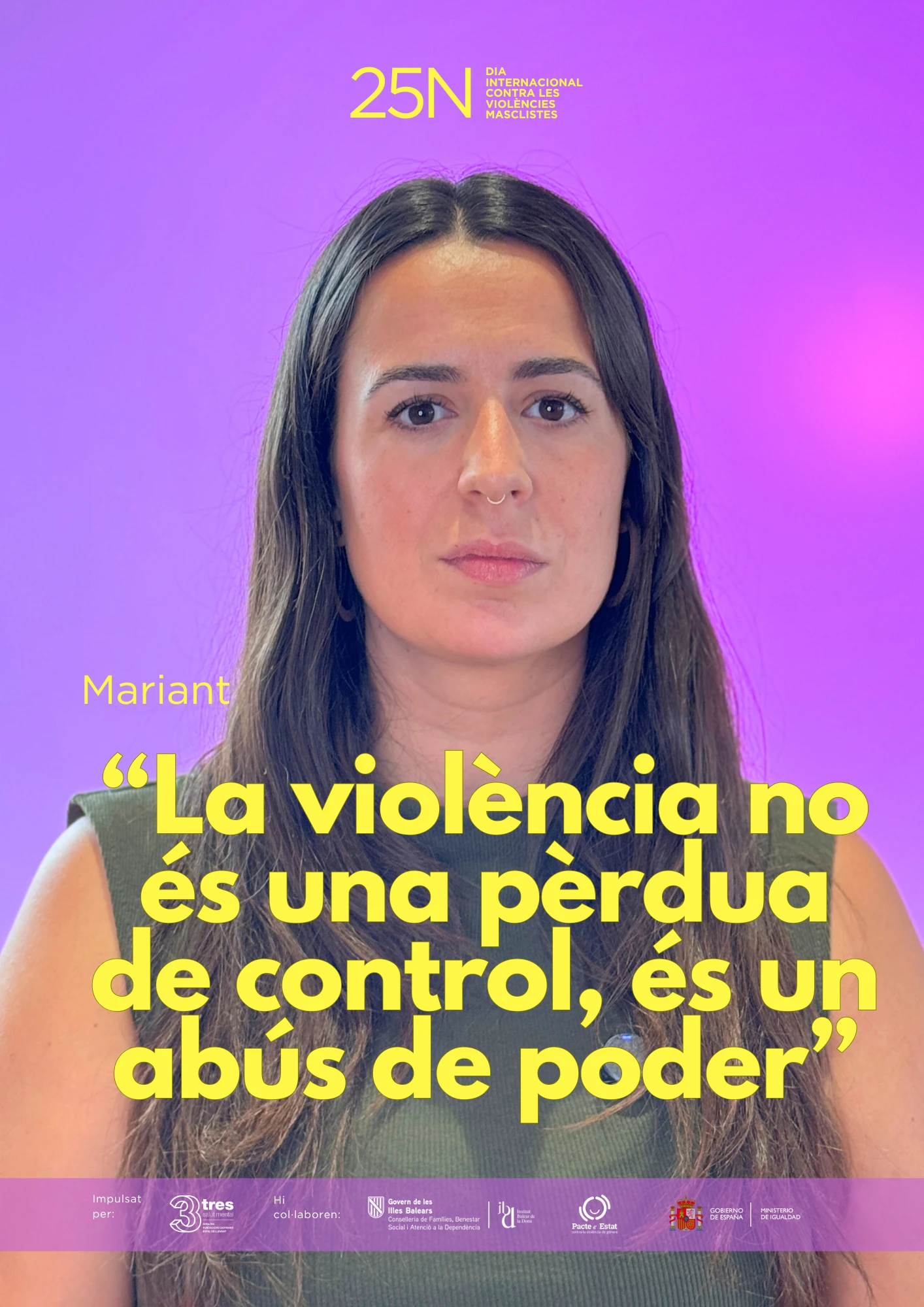 3 Salut Mental visibilitza l’impacte de la violència masclista en la salut mental amb la campanya “25 dones, 25 missatges, una lluita compartida”
