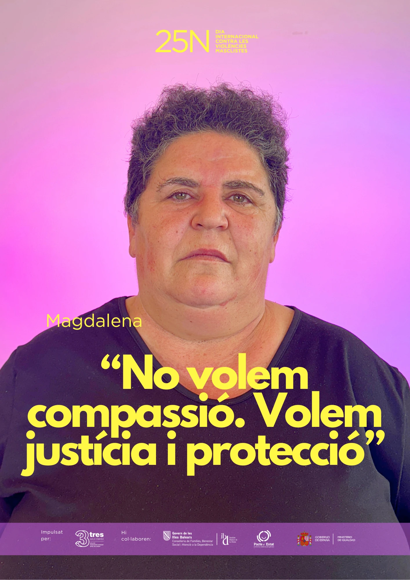 3 Salut Mental visibilitza l’impacte de la violència masclista en la salut mental amb la campanya “25 dones, 25 missatges, una lluita compartida”