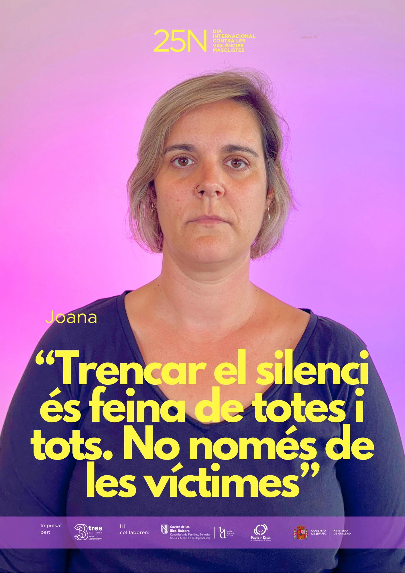 3 Salut Mental visibilitza l’impacte de la violència masclista en la salut mental amb la campanya “25 dones, 25 missatges, una lluita compartida”