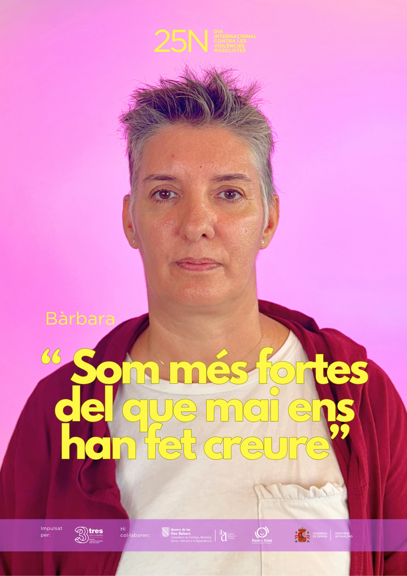 3 Salut Mental visibilitza l’impacte de la violència masclista en la salut mental amb la campanya “25 dones, 25 missatges, una lluita compartida”