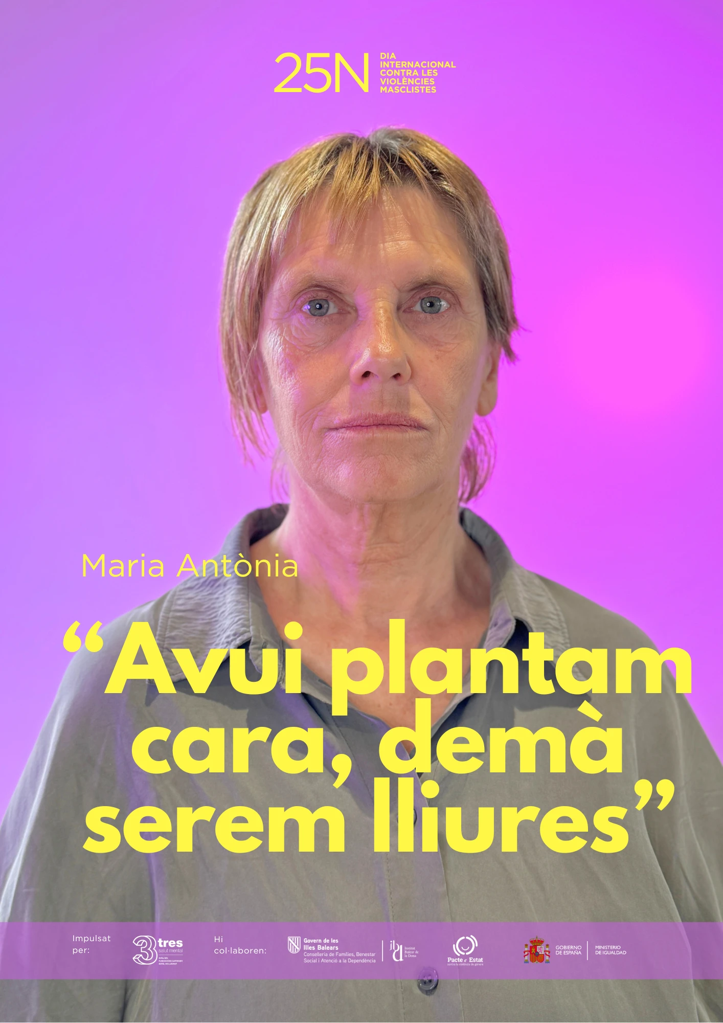 3 Salut Mental visibilitza l’impacte de la violència masclista en la salut mental amb la campanya “25 dones, 25 missatges, una lluita compartida”